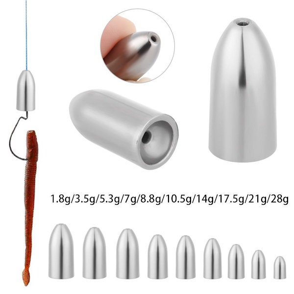 Fiske Tungsten fall Sinker 7G 7G 7g