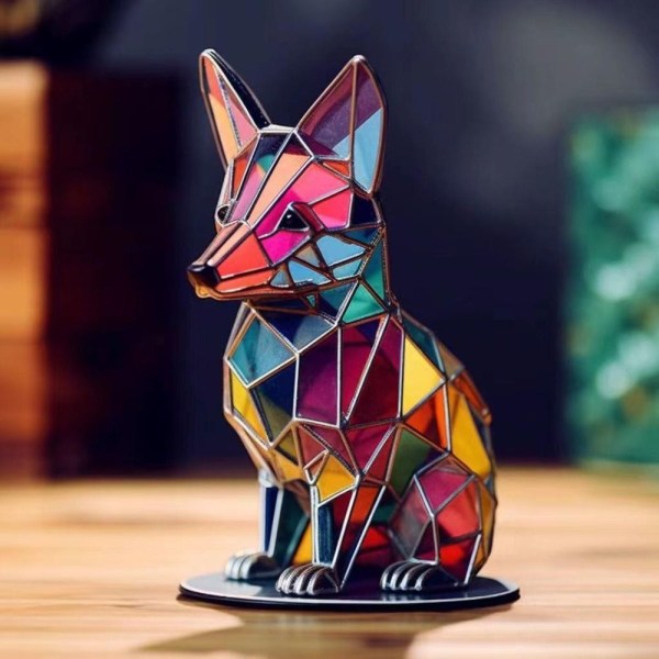 Wildlife Art Ornament Wildlife Statue FOX FOX fox