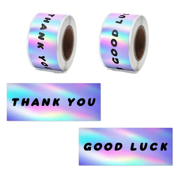 240 KPL Kiitostarrat Lasersuljettavat etiketit SET 4 SET 4 Set 4
