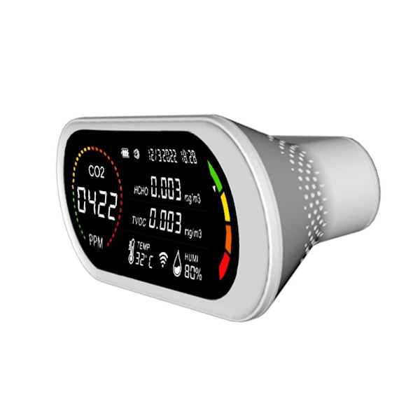 Luftkvalitetsdetektor Luftkvalitetsmätare TVOC HCHO CO2-mätare