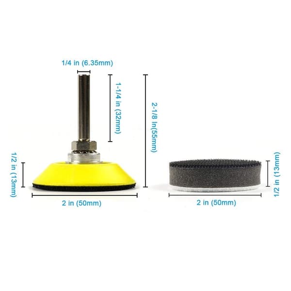 5-pack Polersvamp Vaxning Buffing Kit Bilpoleringsborr