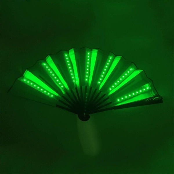 Luminous Folding Fan Led Play Fans GUL yellow