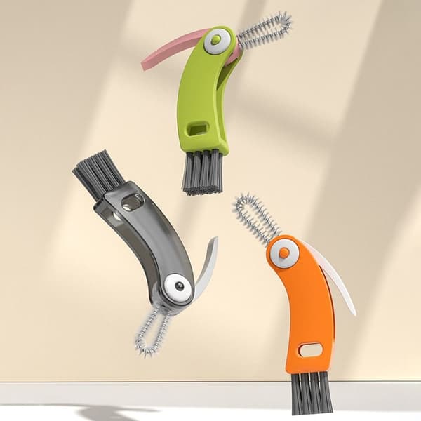 Flaskekopplokk Brush Cleaner Tools GRÅ grey