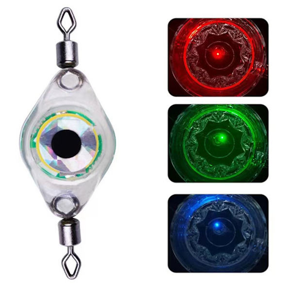 LED Lure Light Flash Lamp FÄRGRIKT LJUS FÄRGRIKT LJUS Colorful Light