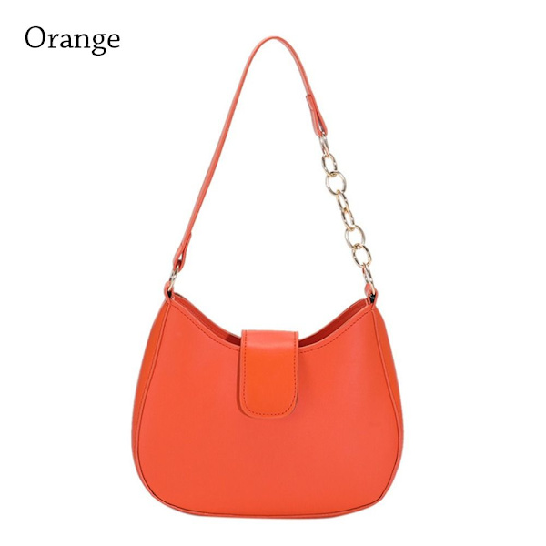 Skuldertaske Underarmstaske ORANGE orange
