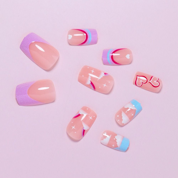 French Fake Nails False Nail 2 2 2