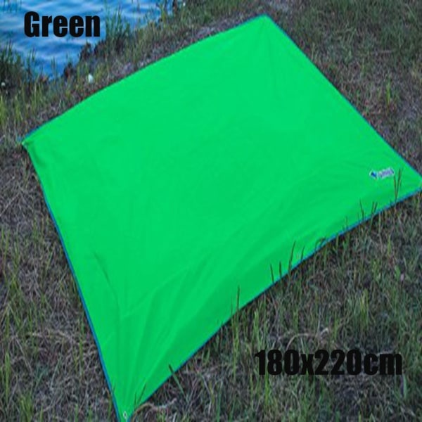 Teltgulv Tarp Picnicmåtte GRØN 180X220CM Green 180x220cm