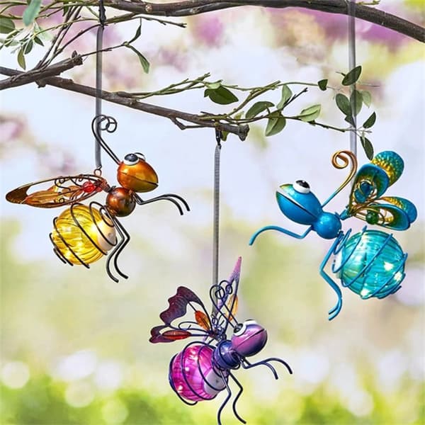 Firefly Decor Lights Glødende Bugs ROSE RED rose red