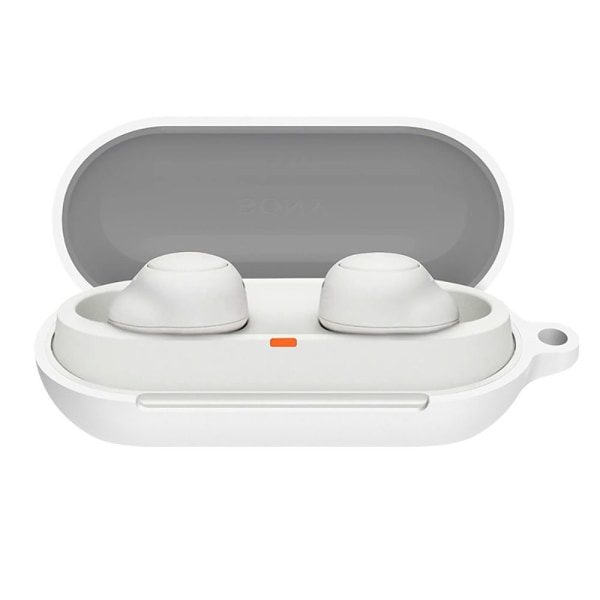 Langattomat case Bluetooth kuulokkeiden suoja VALKOINEN White