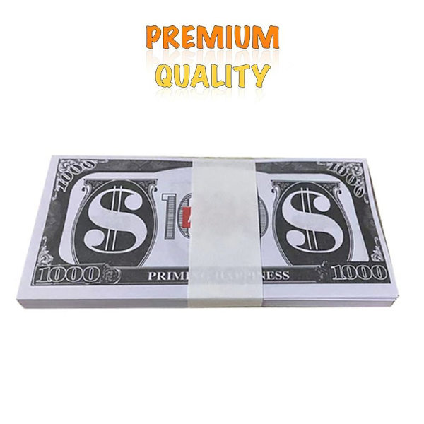 100 PCS Money Prop Esittele varallisuuslaskuja
