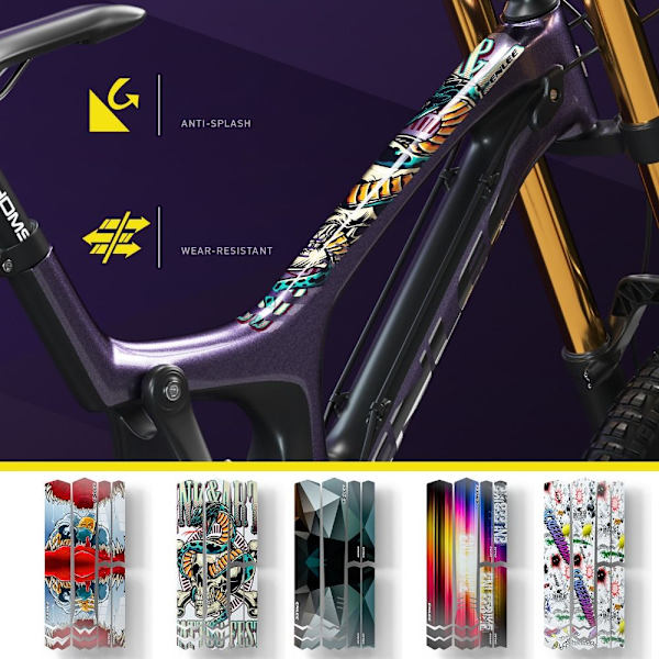Bike Frame Protector Bicycle Paster Guard 5 5 5