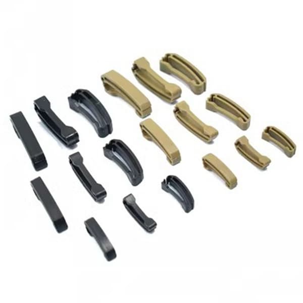 Molle Webbing Spenne Belteende Clip SORT 50MM Black 50mm