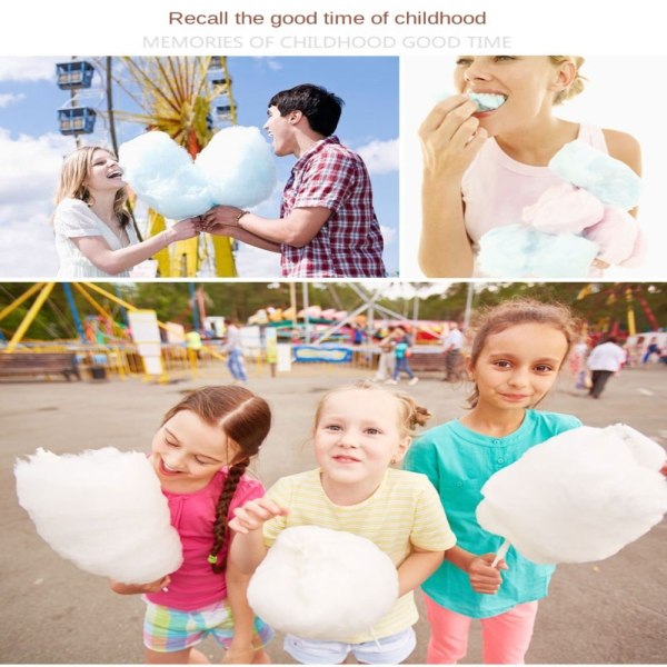 Cotton Candy Maker Marshmallow Machine BLÅ-EU-PLUGG BLÅ-EU-PLUGG Blue-EU Plug