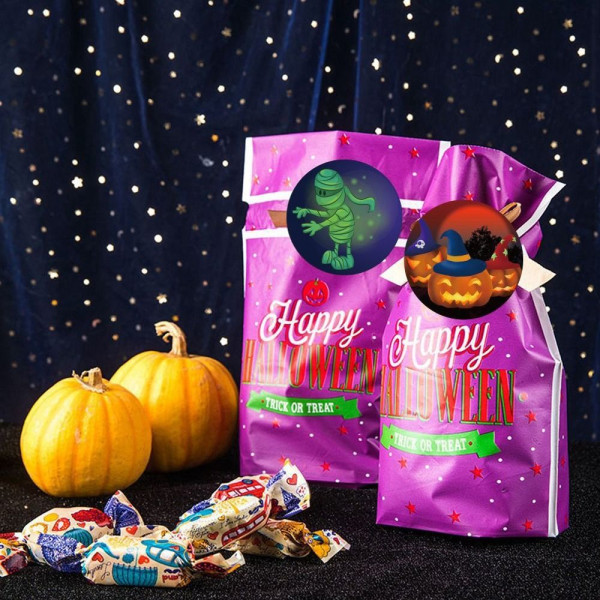 Halloween-klistremerker Gresskaretiketter-klistremerke STIL 2 STIL 2 Style 2