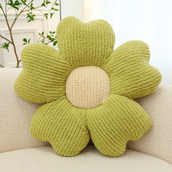 Rosa Daisy Kudde Kastkudde GRÖN Green