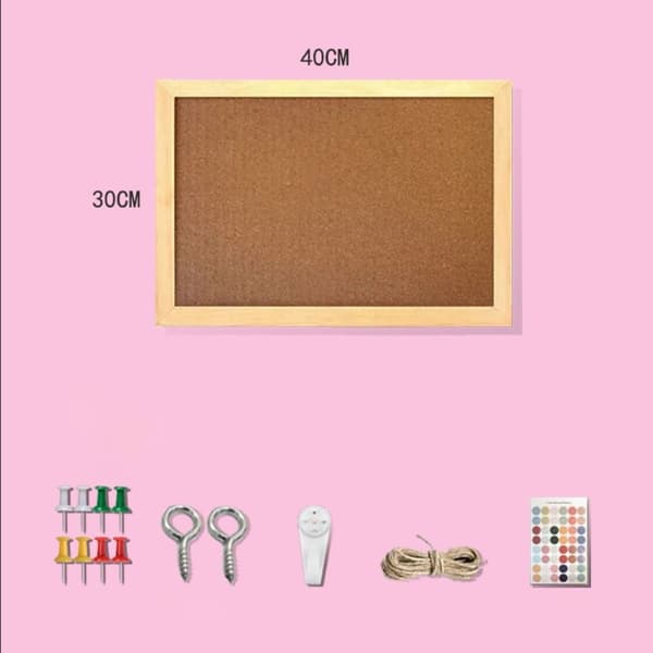 Message Board Cork Board BRUN LARGE LARGE Brown Large-Large