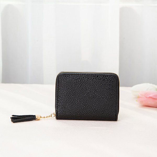 Tassel Pung Clutch Pung SORT S black S