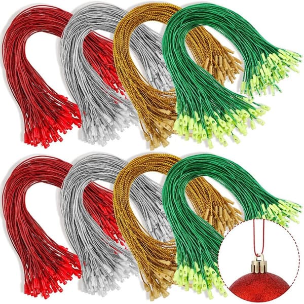 100 STK Polyestersträngar Rep Fibertrådar GRÖN green