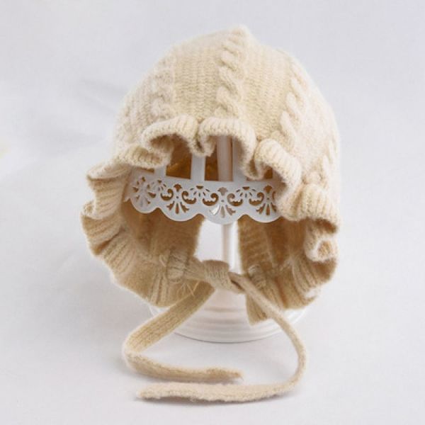 Spädbarnsmössa Ullhatt BEIGE beige