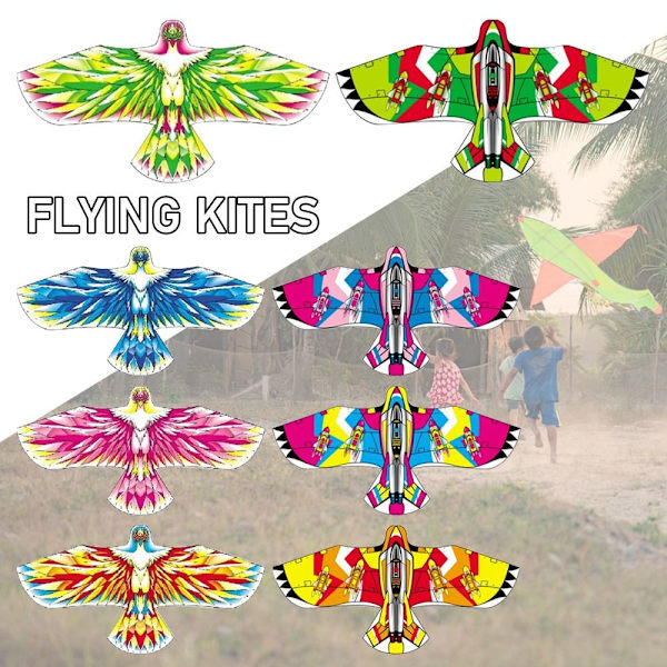 Bird Kite Aircraft Kite GREEN BIRD LINTU Green Bird-Bird