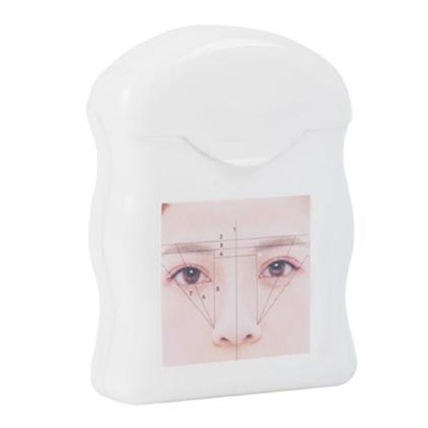 Brow Marker Thread Øjenbryn Stencils SORT black
