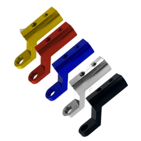 Motorcykel Mirror Mount Riser Extenders Spacers GOLD gold