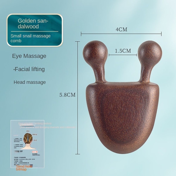2st akupunktsmassagestick för ansiktsmassage D D D
