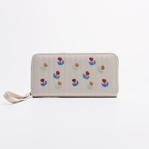 Damplånbok Långstil Plånböcker VIT white