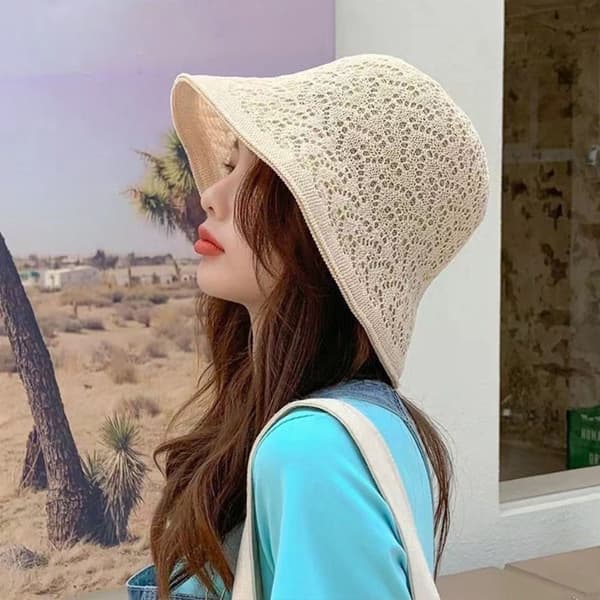 Bucket Hat Beach Cap SORT black
