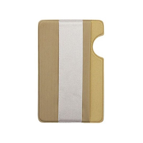 2stk Business Credit Pocket Phone Tilbake Kortholder GULL Gold