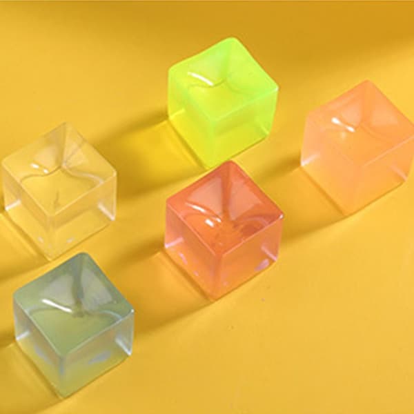 10 kpl Ice Block Stressipallolelu Decompression Ice Cube Transparent Cat Paw