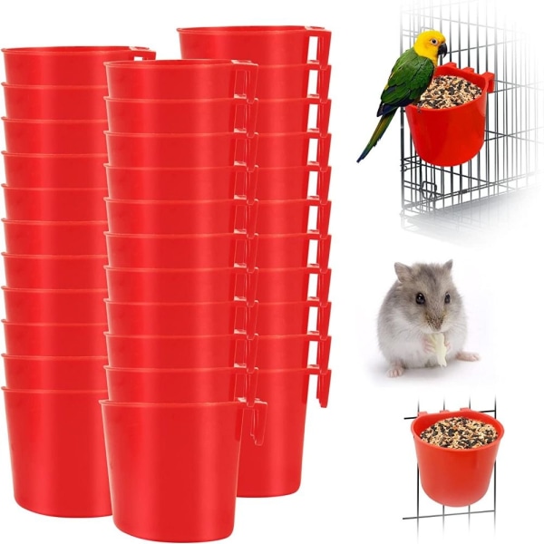 Matarkoppar Fågelmatare 4ST 4ST 4Pcs