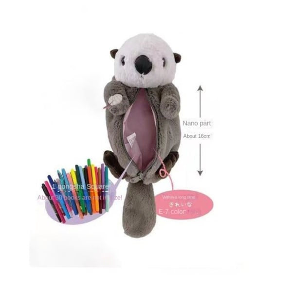 Sloth Penalhus Plys Dukke Pencil Bag Make Up Bag