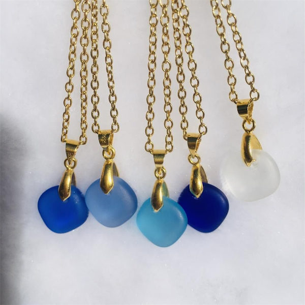 Sea Glass kaulakoru ketju kaulakoru GOLD 5 GOLD 5 Gold 5