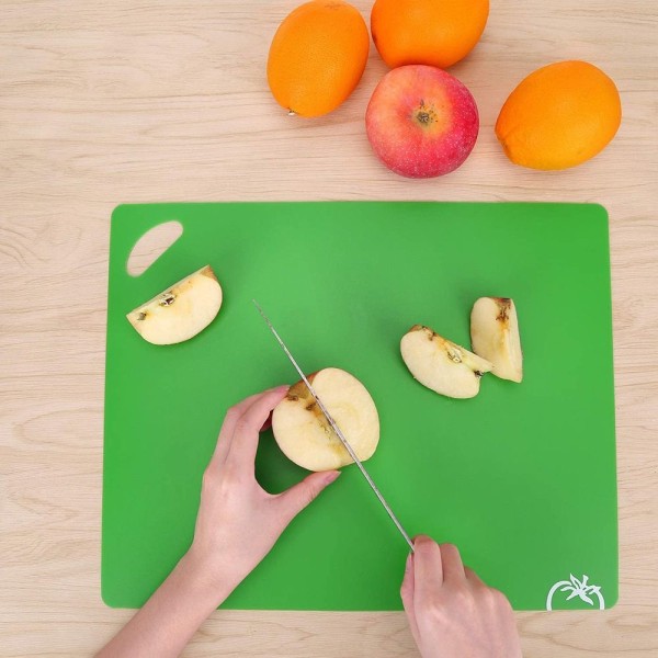 Skärbräda i Plast, Apelsin Orange