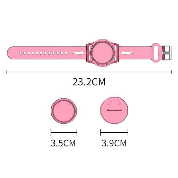 Barneklokkebånd Barne GPS-armbånd ROSA pink