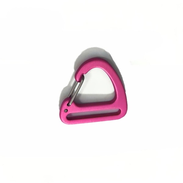 Triangel Carabiner Spring Quickdraws Clip GRÅ Grey