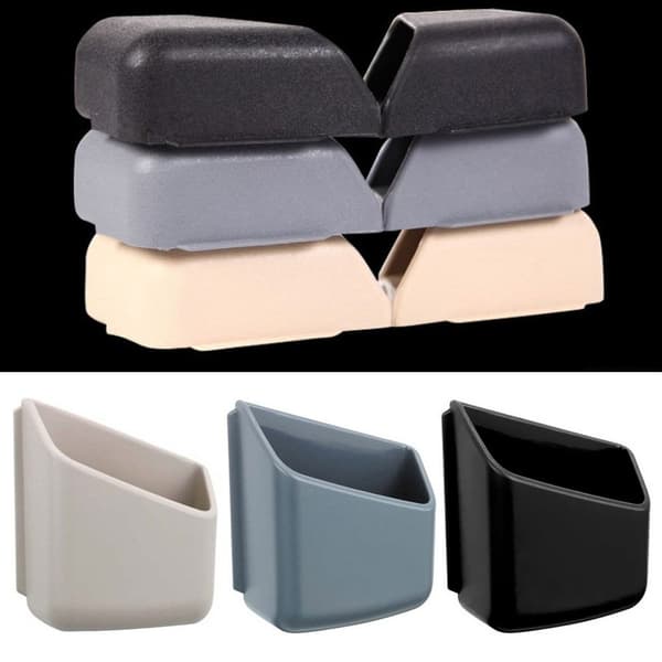 2 stk. bilopbevaringsboks bilorganizer SORT black