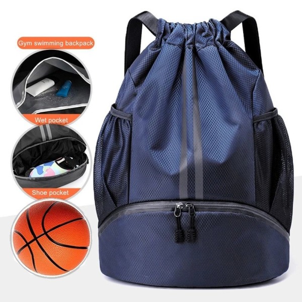 Basketball Bag Reisevesker SVART Black