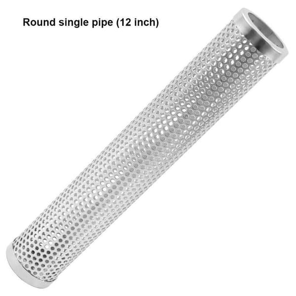Rustfritt stål mesh røkt krydderrør 15.4CMHEXAGON HEXAGON 15.4cmHexagon