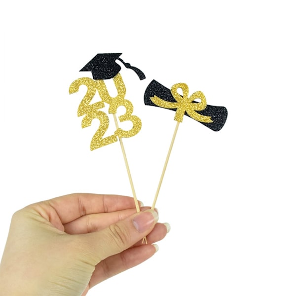 5/10 STK Cake Topper Dekorasjonsutstyr SETT A-10STK