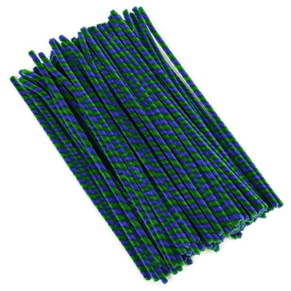 Twist Stick Plysch Strips BLÅ blue