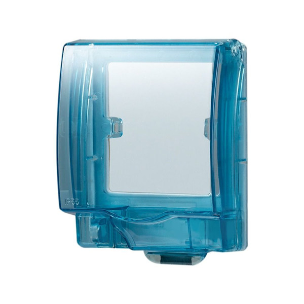 Låsbar 86 Typ Switch Case Vattentät Dammtät Box BLÅ blue
