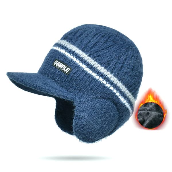 Mössor Mössor Stickad Cap NAVY navy