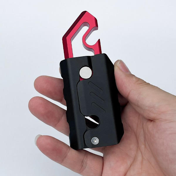 Gravity Porkkana Fidget Toys MUSTA-PUNAINEN MUSTA-PUNAINEN Black-Red