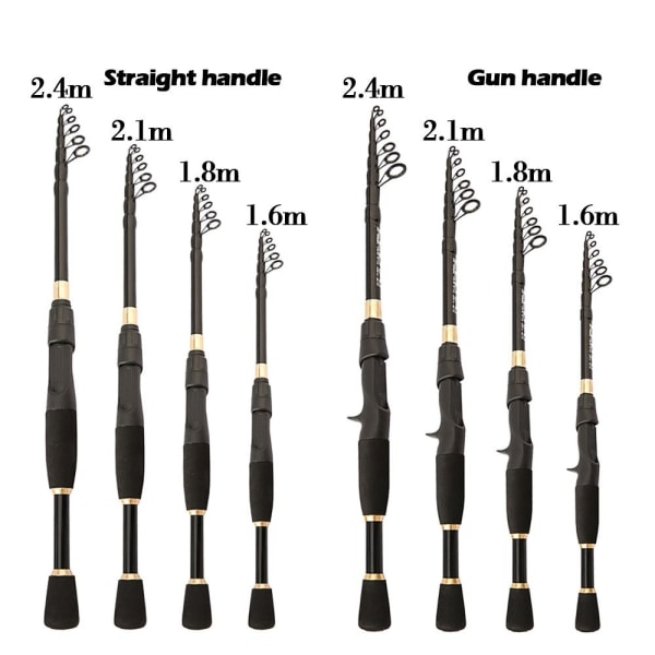 Fiskestang lokkestenger 2.1MGUN HÅNDTAK PISTONHÅNDTAK 2.1mGun handle