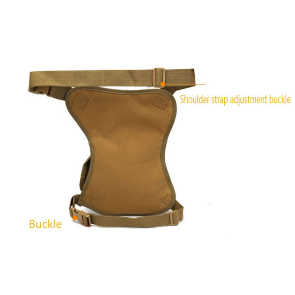 Drop Midjeväskor Leg Pack Väska SVART black