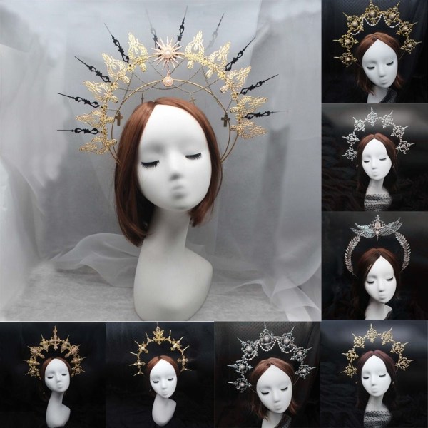 DIY Crown Material Kit Gothic Lolita Tiara 01 01 01