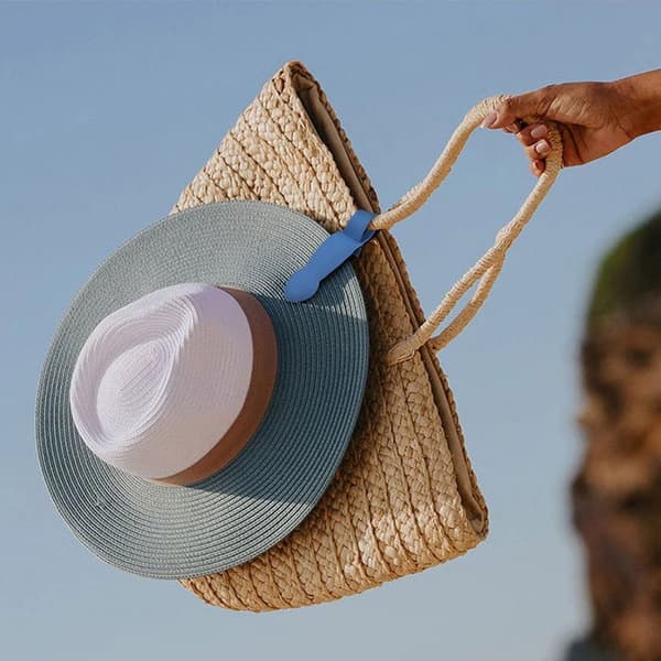 Magnetisk Hat Clip Solhat Opbevaring Clip BLÅ blue