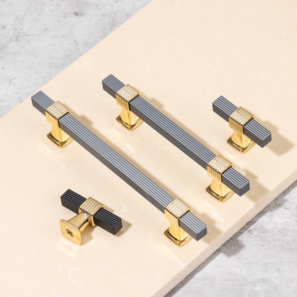 Möbel Beslag Handtag Dörrknoppar GULD 175MM gold 175mm